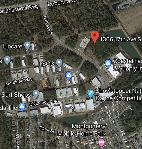 North Industrial Park - Lot 15 : 1366 17th Ave S, Myrtle Beach, SC 29577